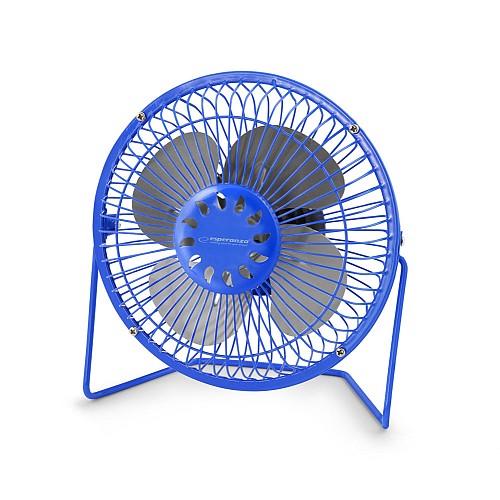 ESPERANZA 6" USB FAN YUGO BLUE