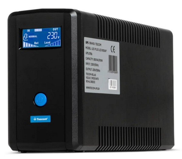 UPS 1200VA TESCOM LEO PLUS LCD 1200AP WITH USB