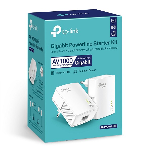 POWERLINE TP-LINK TL-PA7017 KIT AV1000